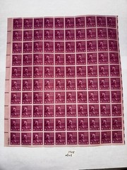 Scott #808 4 Cent James Madison Presidential Series Sheet of 100 Stamps MNH