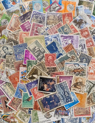 Worldwide Stamp Collection Lot (1000) – Mixed Vintage – Used Off Paper and MNH