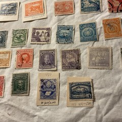 BOLIVIA-(-1910-1950-)-HISTORICAL EVENTS -LOT OF 53-STAMPS-MH/USED-B02