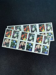 2017 49c Forever Flowers from the Garden, Booklet of 100 Scott 5237-5240