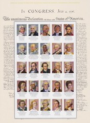 US 2026 Figures of American Revolution Imperf Sheet NDC (SOLD OUT) Free Shipping