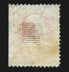 #138A Vermilion. Mint Original Gum. Strong “I” Grill. Rare, Scott $6,500.