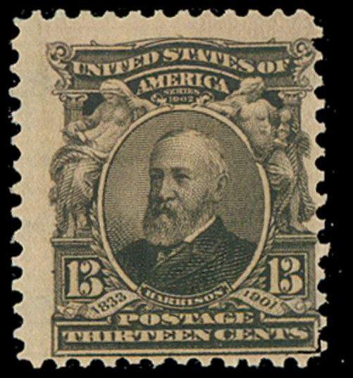 US Scott 308 Mint Hinged, Original Gum, Fine, SCV $40.00