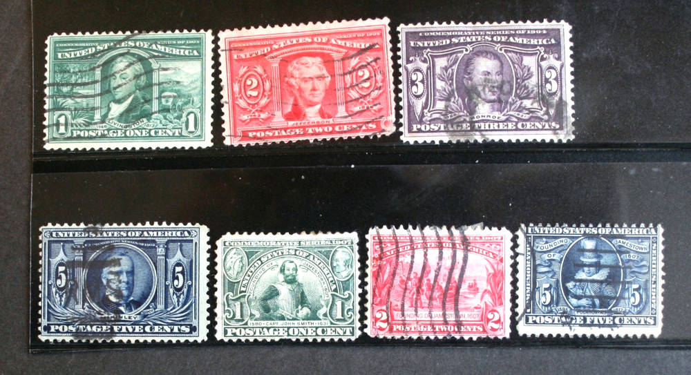 7-1, RNV499 *** LOT 7800, 20th CENTURY USED STAMPS, CV $95.25