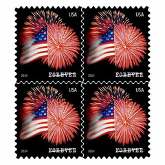2014 USPS The Star-Spangled Banner Forever Stamps (MNH) Booklet of 20 *5=100 PCS