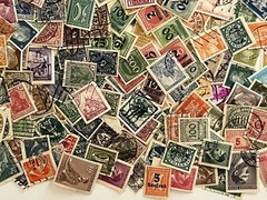GERMANY – DEUTSCHES REICH – with WWII – Collection of 200 used stamps