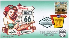 26-161, 2026, Route 66, First Day Cover, Digital Color Postmark, 100th Anniversa