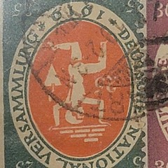 Germany Semi-Postal Stamps Multiple Used Multi-Color 1919 Nationalversammlung