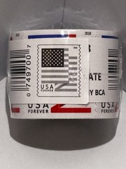 Coil Of 100 Forever First-Class Stamps