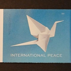 US 2026 SC# 6103a 4ever International Peace Imperf/NDC Horizontal Pair VF MNH