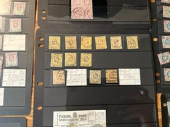 GB KEVII huge study collection in 3 High Values 2/6, 5/-, 10/- 16 cards *a512