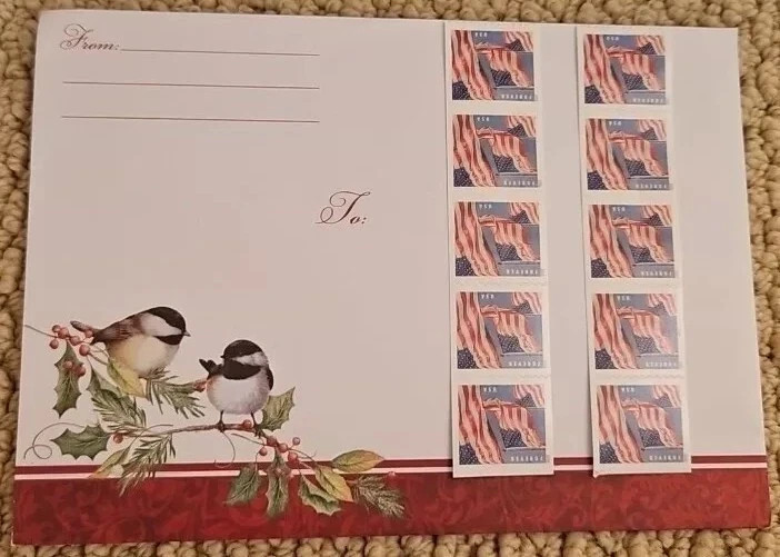 (40) FOREVER Self-Adhesive USPS Stamps First Class Mail United States Mint