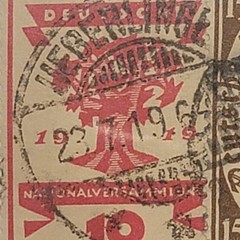 Germany Semi-Postal Stamps Multiple Used Multi-Color 1919 Nationalversammlung