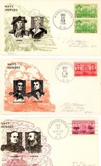 UNITED STATES-Full set 1st Day Covers (10) Scott #785-#794