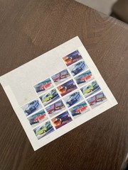 US Forever Stamp Sheet/Pane Cars Design Multicolor MNH 2011-Present
