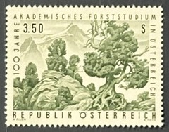 Austria 1967, Stone pines (Pinus cembra) VF MNH, Mi 1251