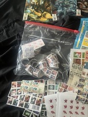 huge lot of US stamps discount postage Face Value FV $600+ xmas flowers sheets