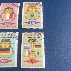 SOCCER WORLD CUP 1966 International 8 Stamps, XF/S, See Photos
