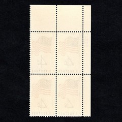Scott 1153 – 50-Star American Flag 4-cent US Stamp Plate Block of 4 (four) MNH