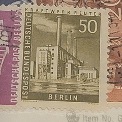 Germany Postage Stamps Berlin Mixed Denominations Used Multi-Color Lot