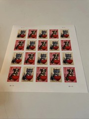 2023 USPS SHEET OF 100 FIRST CLASS LETTER STAMPS LOVE 78¢