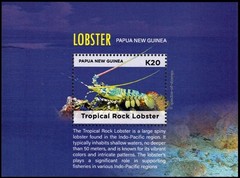 PAPUA NEW GUINEA 2024 LOBSTER MARINE FAUNA