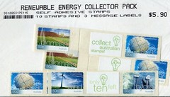 2004 Renewable Energy – Peel & Stick Collectors Pack