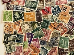 GERMANY – DEUTSCHES REICH – with WWII – Collection of 200 used stamps