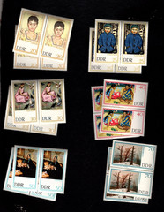 Germany DDR sc#909-14 x4 (1967) Complete MNH