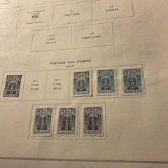 CHINA PROVINCES-HISTORICAL EVENTS -LOT Of 28-Stamps ON 2-ALBUM PAGES -MH-# 025