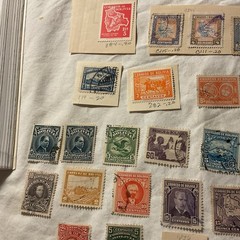 BOLIVIA-(-1910-1950-)-HISTORICAL EVENTS -LOT OF 53-STAMPS-MH/USED-B02
