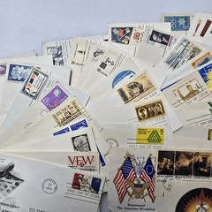 First Day of Issue Lot of 20 Commemorative Stamped Envelopes Vintage 1999 2000