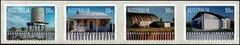 Australia 2009 Corrugated Landscapes-Set of 4 Peel & Stick