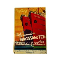 Promo House Of Airmail Stamps Vendor Advertisement Edenharter Munich Bavaria