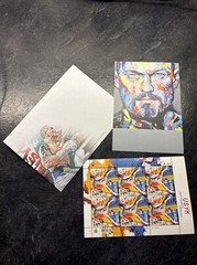 🇺🇦 Usyk Boxing Stamps Ukraine Post Official Set UK Seller