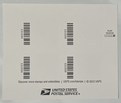 Utah Monument Valley 2022 Priority Mail Sheet of 4 Stamps (4 x $8.95 = $35.80)