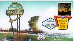 26-172, 2026, Route 66, Complete Set (8 Covers), First Day Cover, Digital Color