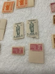 COLOMBIA/CANAL ZONE-HISTORICAL EVENTS-LOT OF 18-STAMPS-MNH-lot. # 37