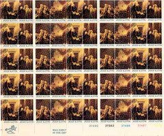 Scott #1691/4…13 Cent…July 4, 1776…Sheet of 50