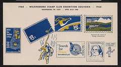 1968 Wilkinsburg Souvenir Sheet, MNH, Full Original Gum, Satirical Philately!!