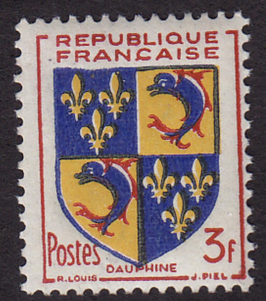 France #699 Mint MNH Original Gum Never Hinged Coats of Arms Stamp Very Fine MNH