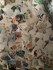 STAMPS JAPAN 100pcs Different off paper !