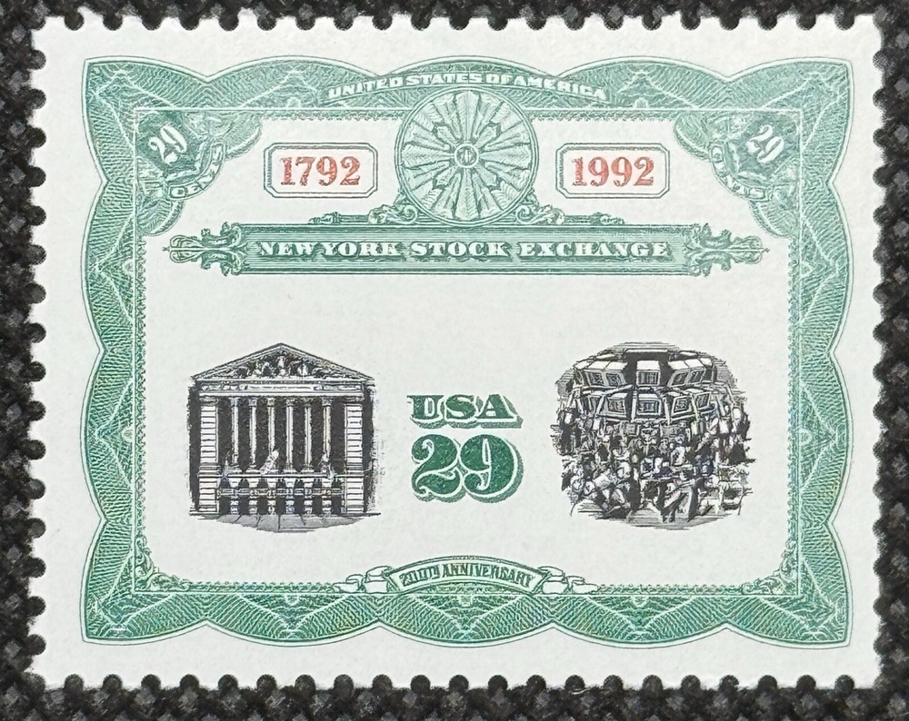 Scott #2630 – 29¢ – Multi-Color Commemorative “New York Stock Exchange”- Mint