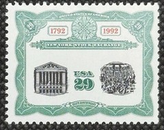 Scott #2630 – 29¢ – Multi-Color Commemorative “New York Stock Exchange”- Mint