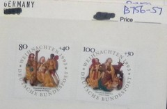 Germany Deutsche Bundespost 1993 Weihnachten 100+50 80+40 Multi-Color MNH Stamp