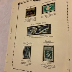 U.S.-(-1967-)-HISTORICAL EVENTS-lot Of 13 Stamps-ON ALBUM PAGE-MINT#30