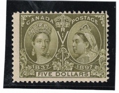 Canada #65 Mint Fine Full Original Gum Hinged