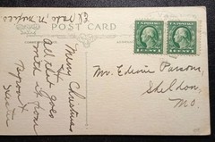 DPO EL VADO NM Rio Aribba County Underwater Postcard Helbock Scarcity Rating: 6
