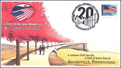 21-266, 2021, Flight 93, Event Cover, Pictorial Postmark, Shanksville PA, 9-11,