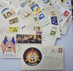 First Day of Issue Lot of 20 Commemorative Stamped Envelopes Vintage 1999 2000